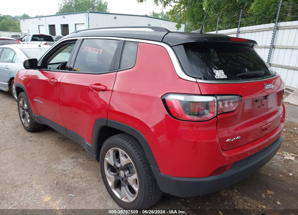 2019 JEEP COMPASS VIN: 3C4NJDCB0KT689292