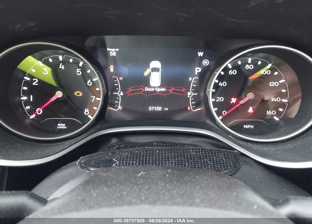 2019 JEEP COMPASS VIN: 3C4NJDCB0KT689292