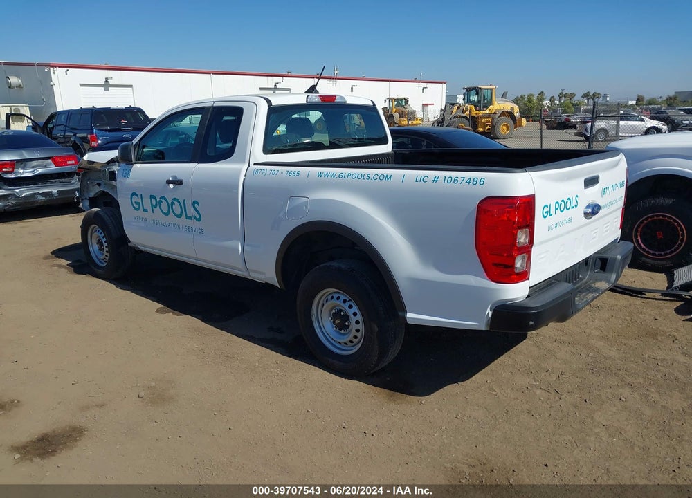 2022 FORD RANGER XL VIN: 1FTER1EH1NLD49660