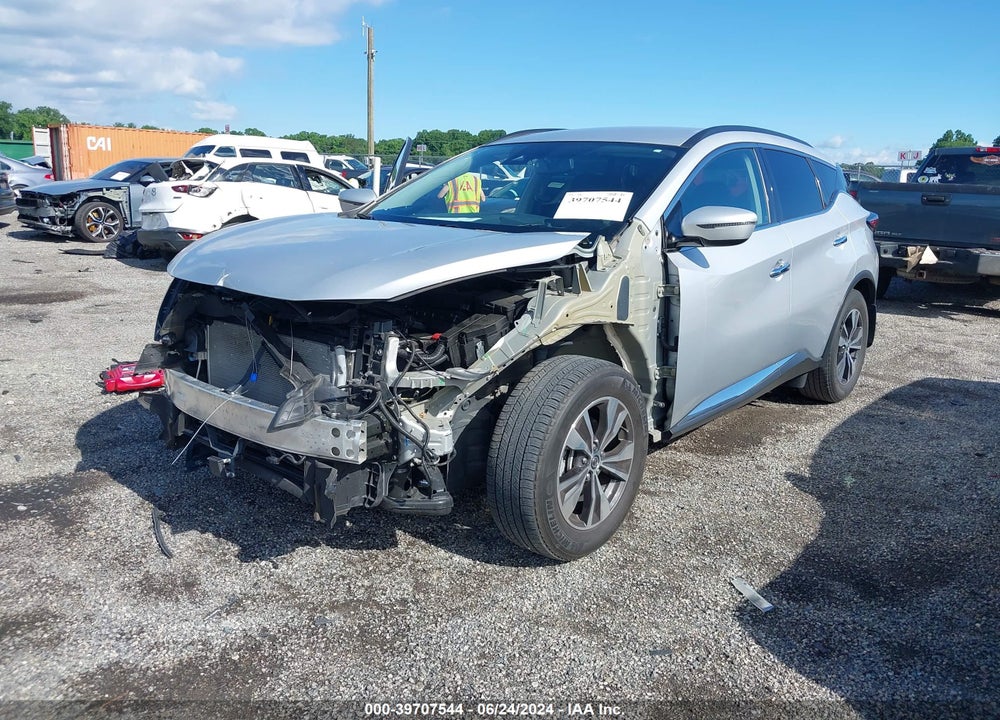 2020 NISSAN MURANO SV INTELLIGENT AWD VIN: 5N1AZ2BS2LN139876