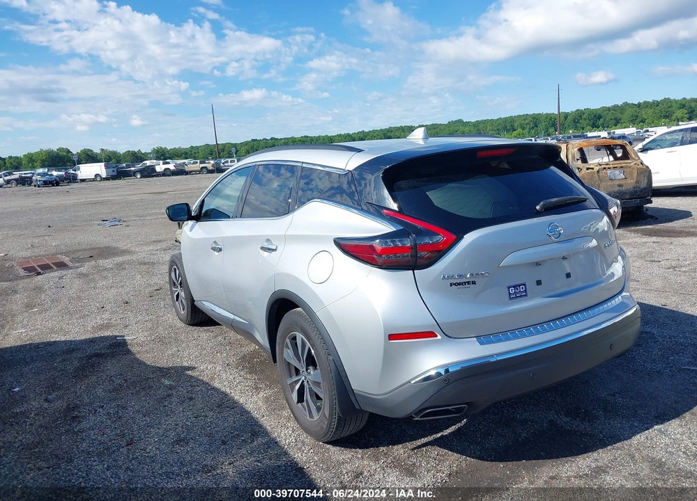 2020 NISSAN MURANO SV INTELLIGENT AWD VIN: 5N1AZ2BS2LN139876