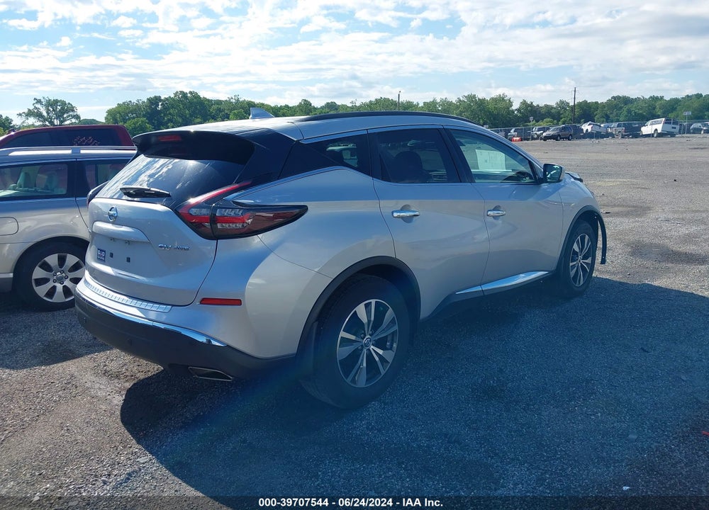 2020 NISSAN MURANO SV INTELLIGENT AWD VIN: 5N1AZ2BS2LN139876