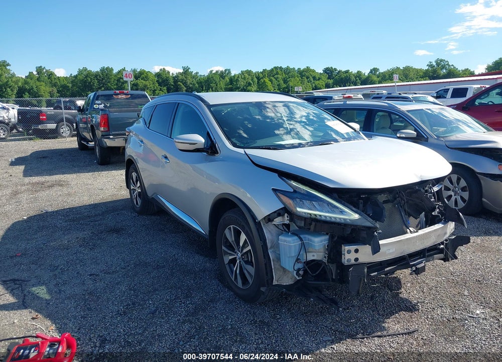 2020 NISSAN MURANO SV INTELLIGENT AWD VIN: 5N1AZ2BS2LN139876