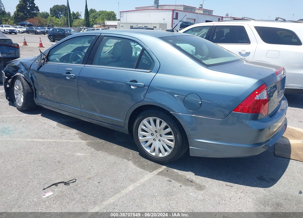 2012 FORD FUSION HYBRID VIN: 3FADP0L31CR270271
