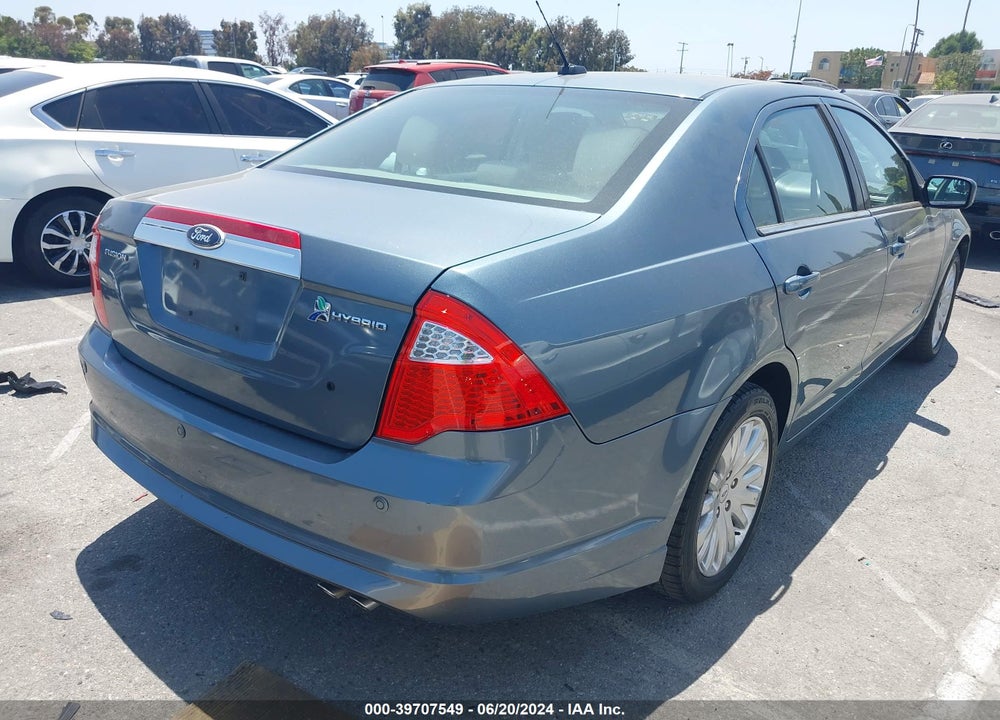 2012 FORD FUSION HYBRID VIN: 3FADP0L31CR270271