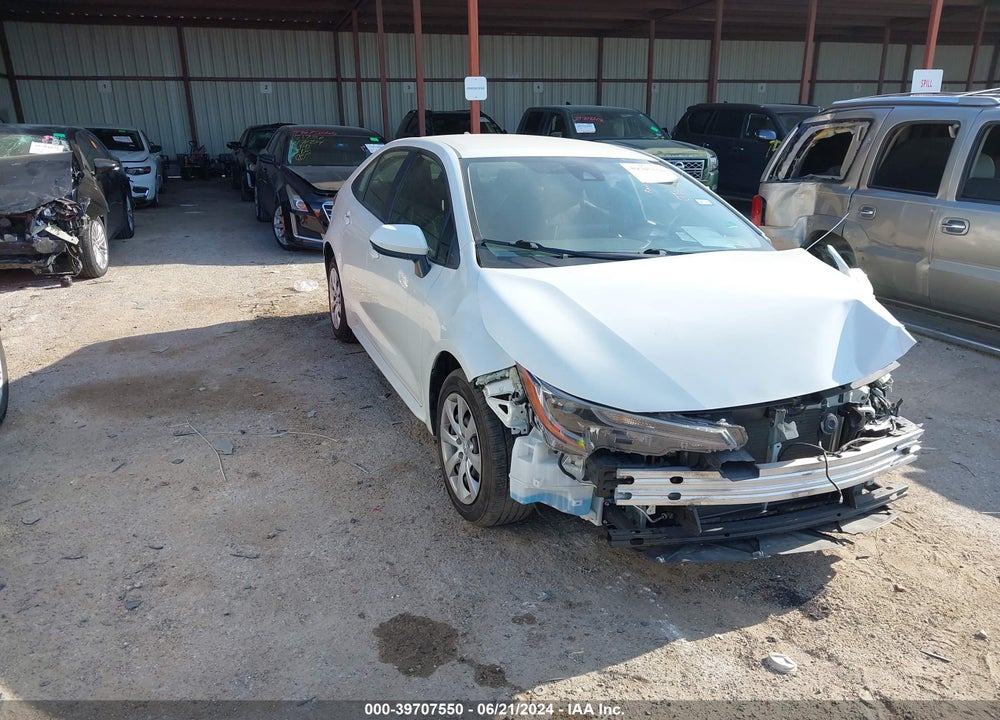 2020 TOYOTA COROLLA LE VIN: JTDEPRAE7LJ077463
