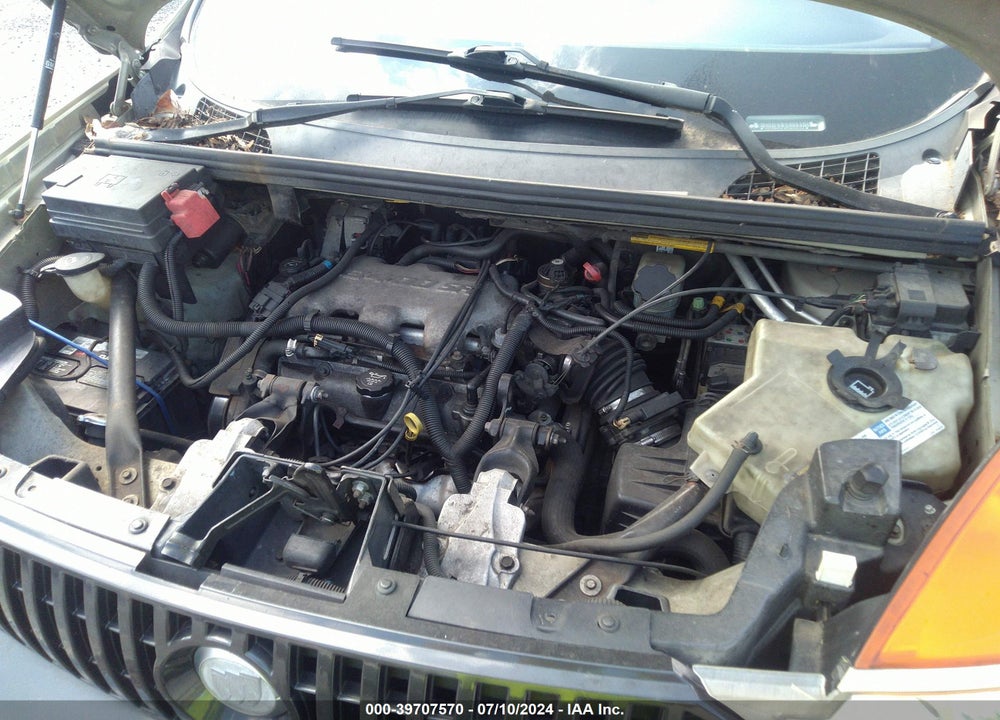 2002 BUICK RENDEZVOUS CXL VIN: 3G5DB03E42S604334