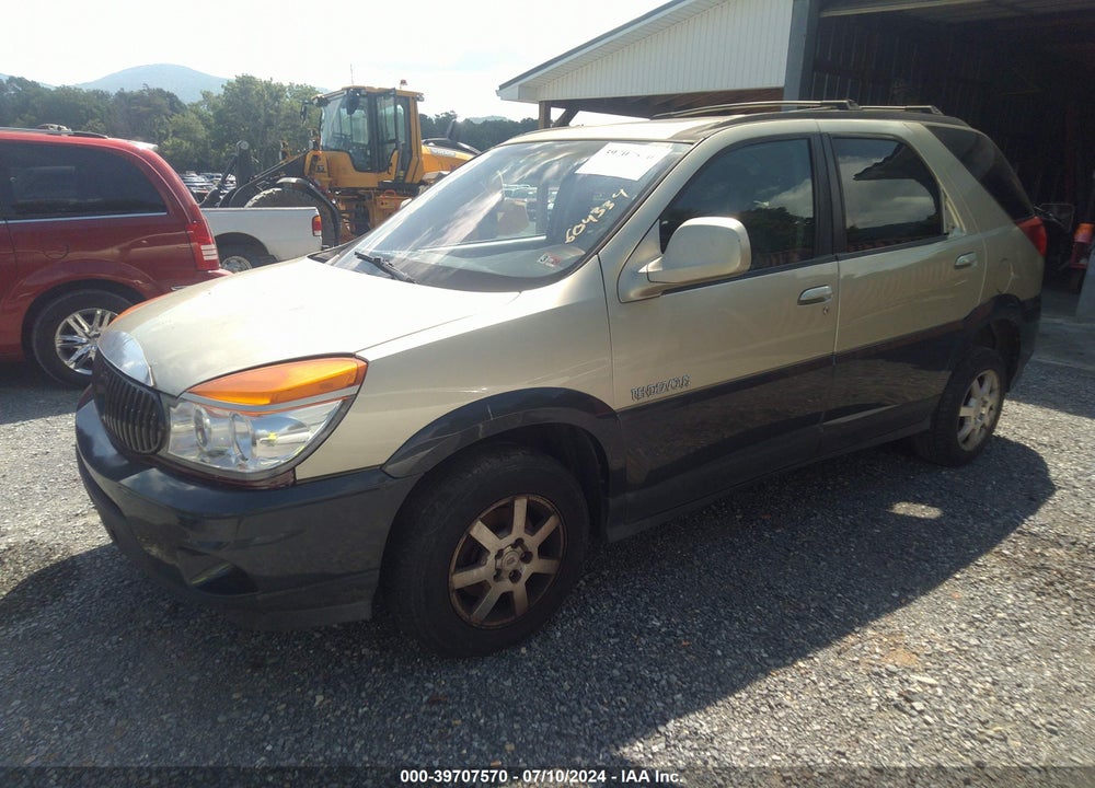 2002 BUICK RENDEZVOUS CXL VIN: 3G5DB03E42S604334
