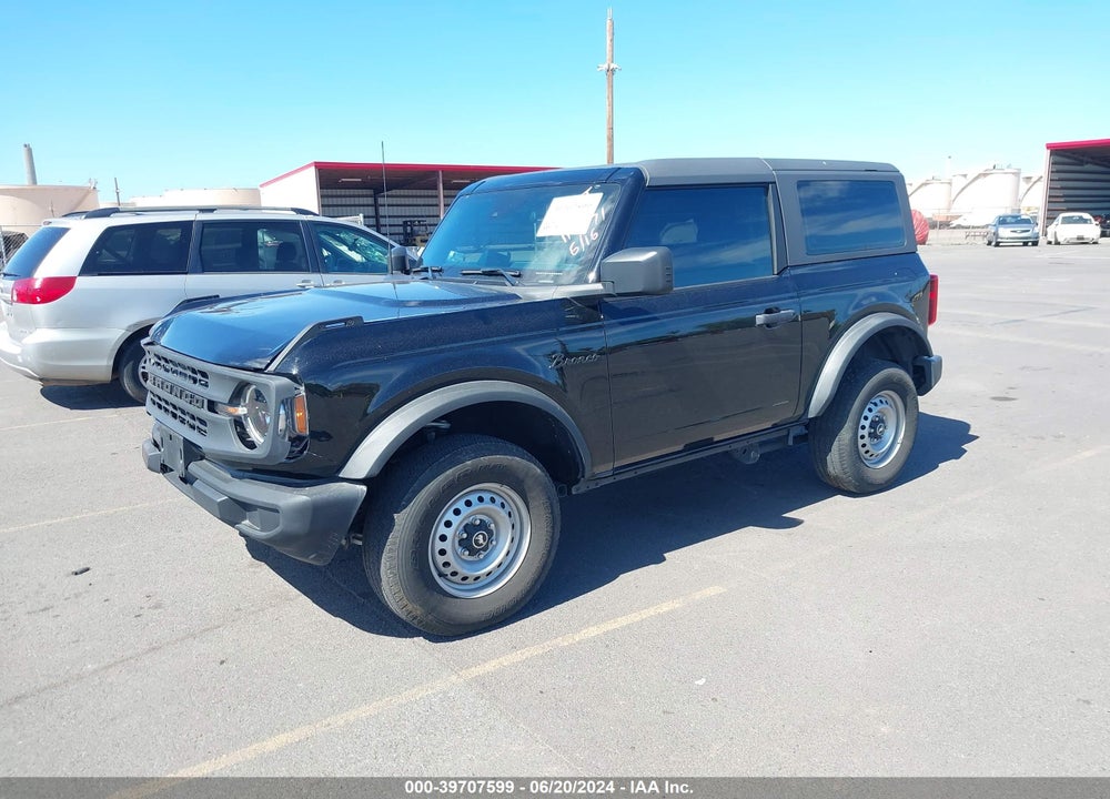 2022 FORD BRONCO VIN: 1FMDE5AH2NLB38869