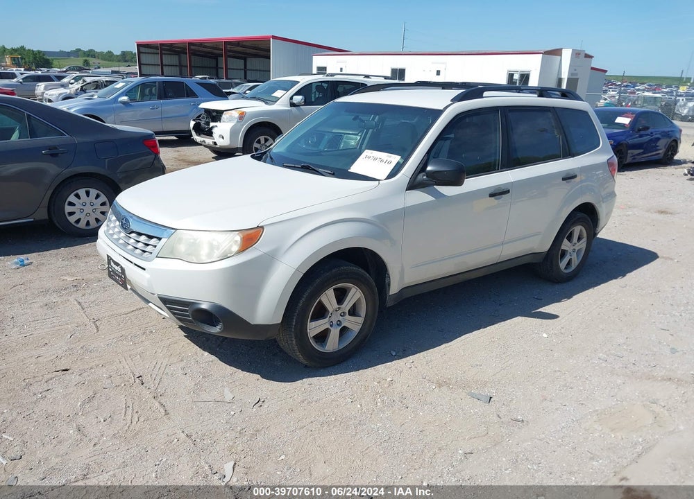 2012 FORESTER SUBARU  2.5X VIN: JF2SHABC7CG431270