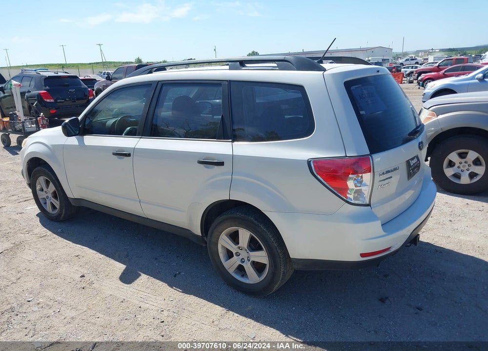 2012 FORESTER SUBARU  2.5X VIN: JF2SHABC7CG431270