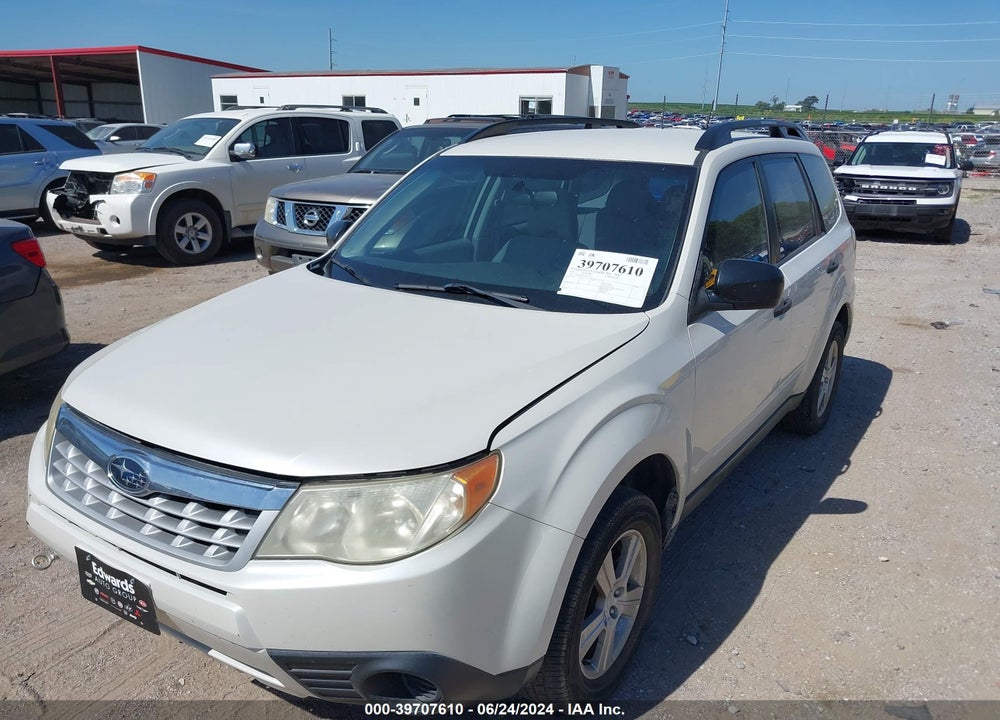 2012 FORESTER SUBARU  2.5X VIN: JF2SHABC7CG431270
