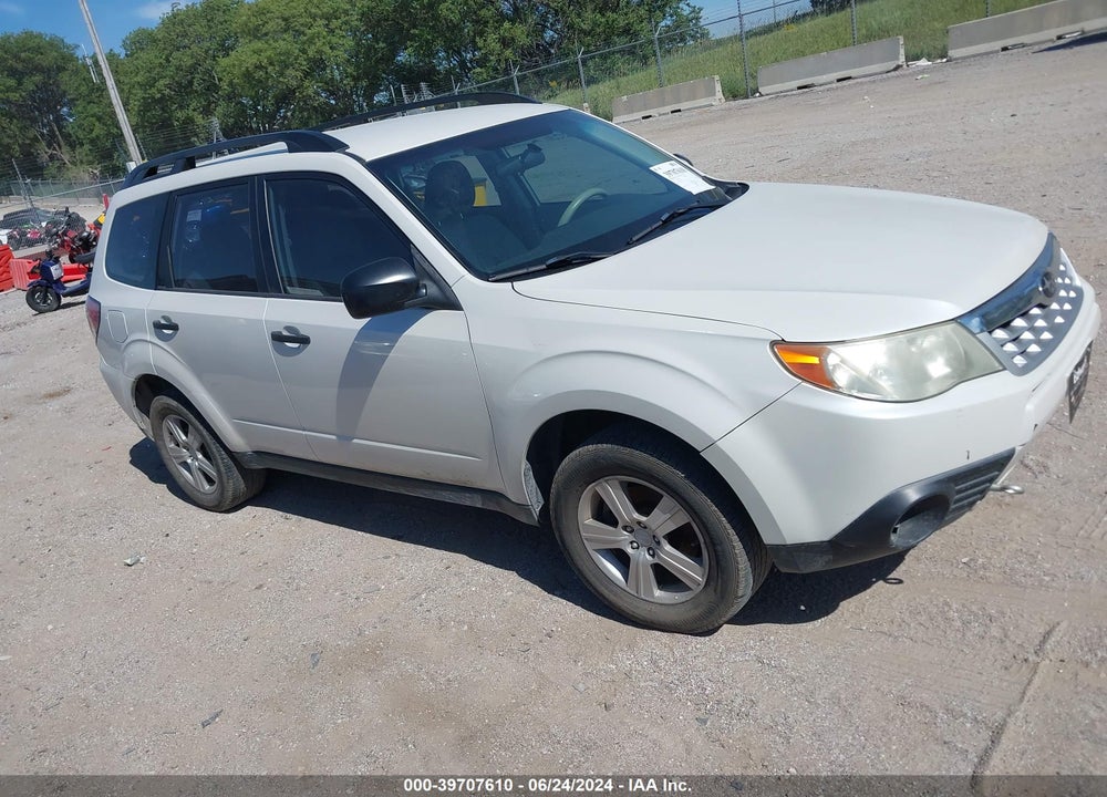 2012 FORESTER SUBARU  2.5X VIN: JF2SHABC7CG431270