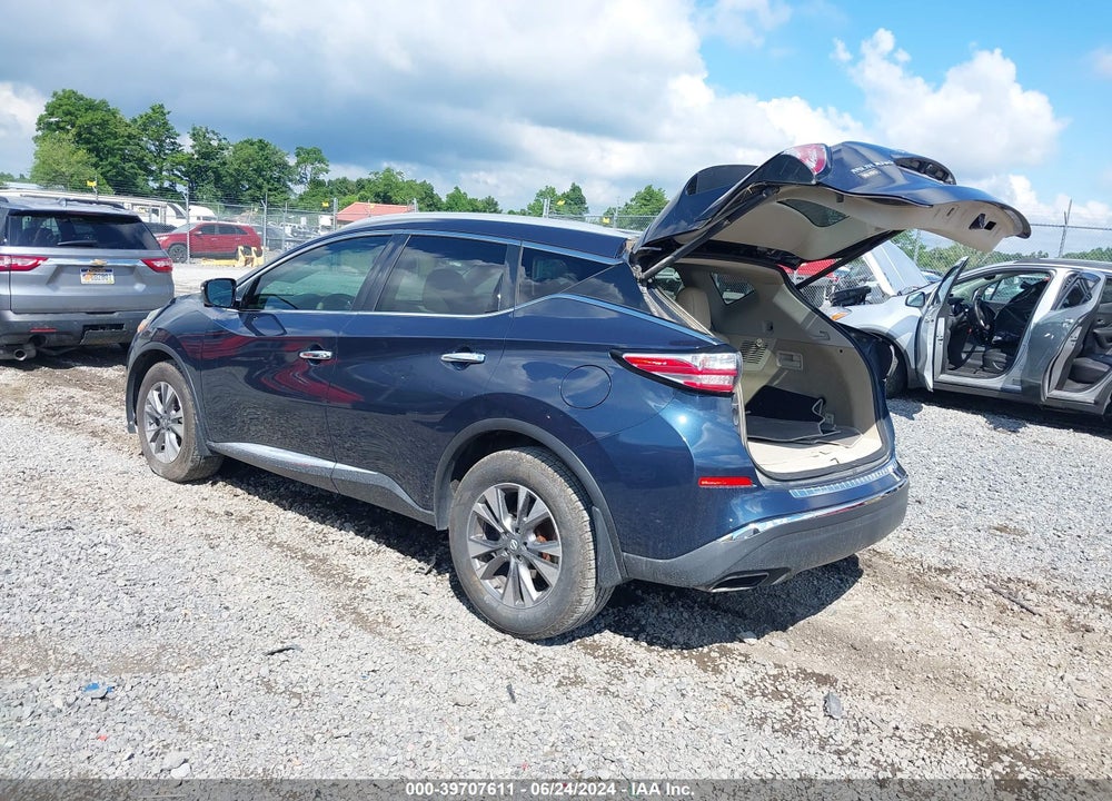 2016 NISSAN MURANO SL VIN: 5N1AZ2MHXGN105840