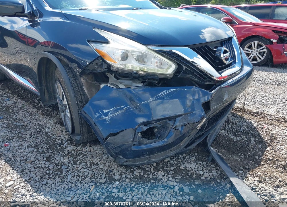 2016 NISSAN MURANO SL VIN: 5N1AZ2MHXGN105840