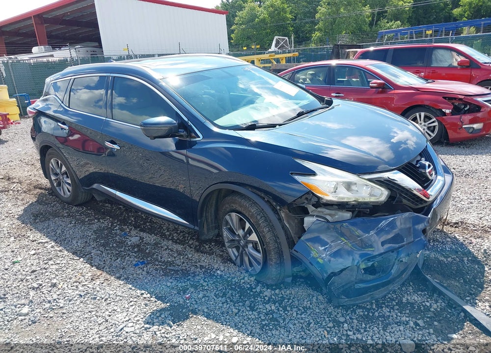 2016 NISSAN MURANO SL VIN: 5N1AZ2MHXGN105840