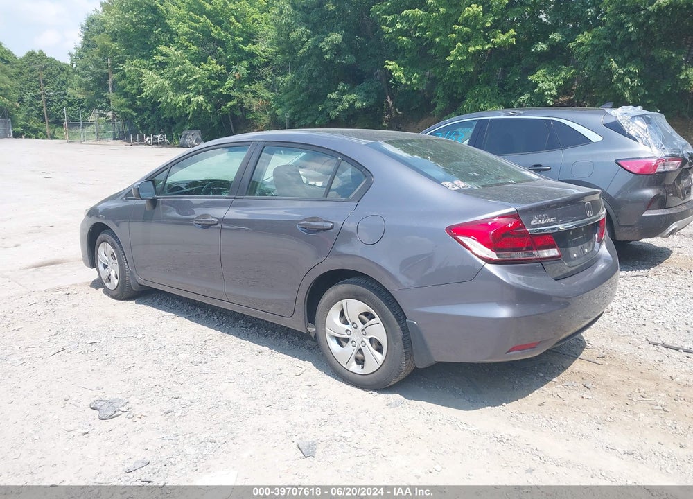 2015 HONDA CIVIC LX VIN: 19XFB2F50FE245531