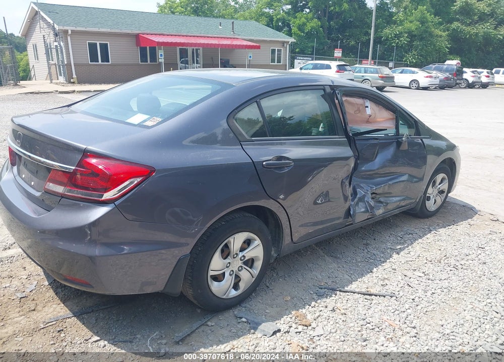2015 HONDA CIVIC LX VIN: 19XFB2F50FE245531