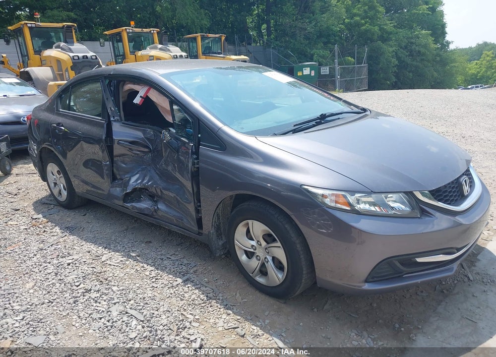 2015 HONDA CIVIC LX VIN: 19XFB2F50FE245531