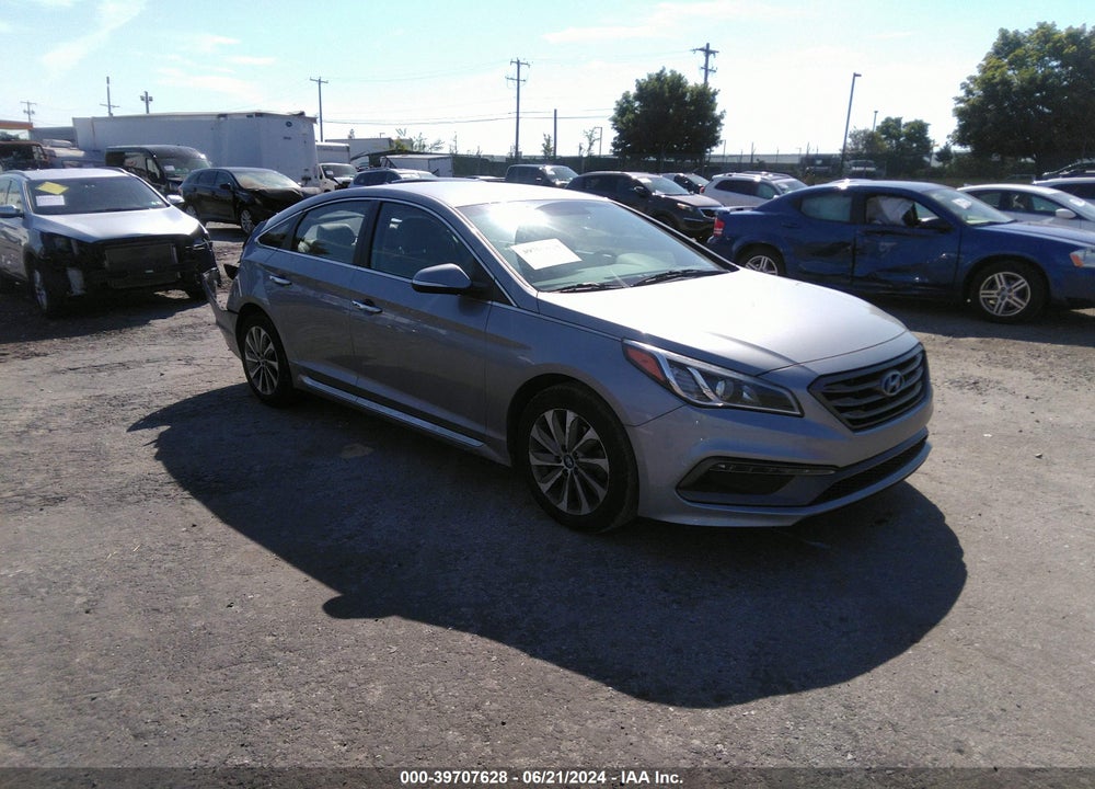 2016 HYUNDAI SONATA SPORT VIN: 5NPE34AF9GH434261