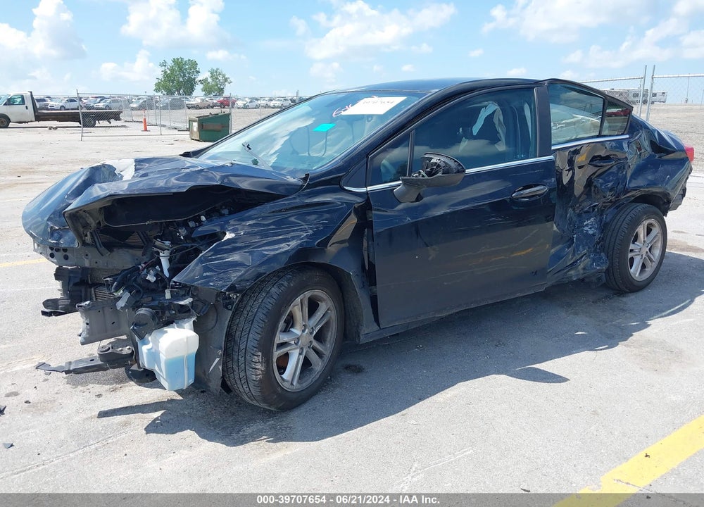 2017 CHEVROLET CRUZE LT AUTO VIN: 1G1BE5SM8H7232249