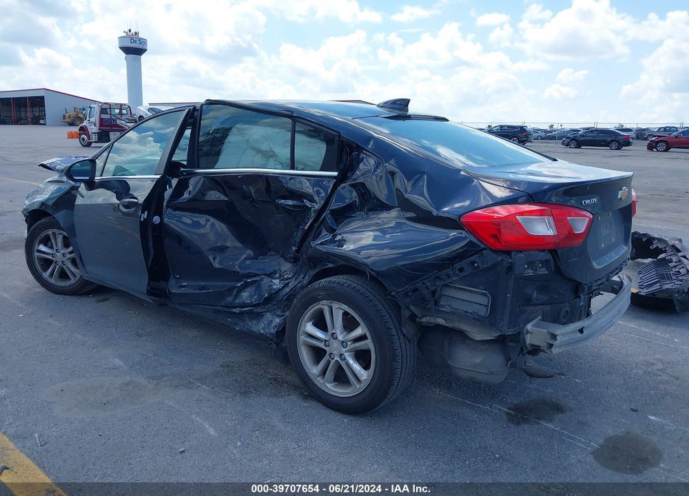2017 CHEVROLET CRUZE LT AUTO VIN: 1G1BE5SM8H7232249