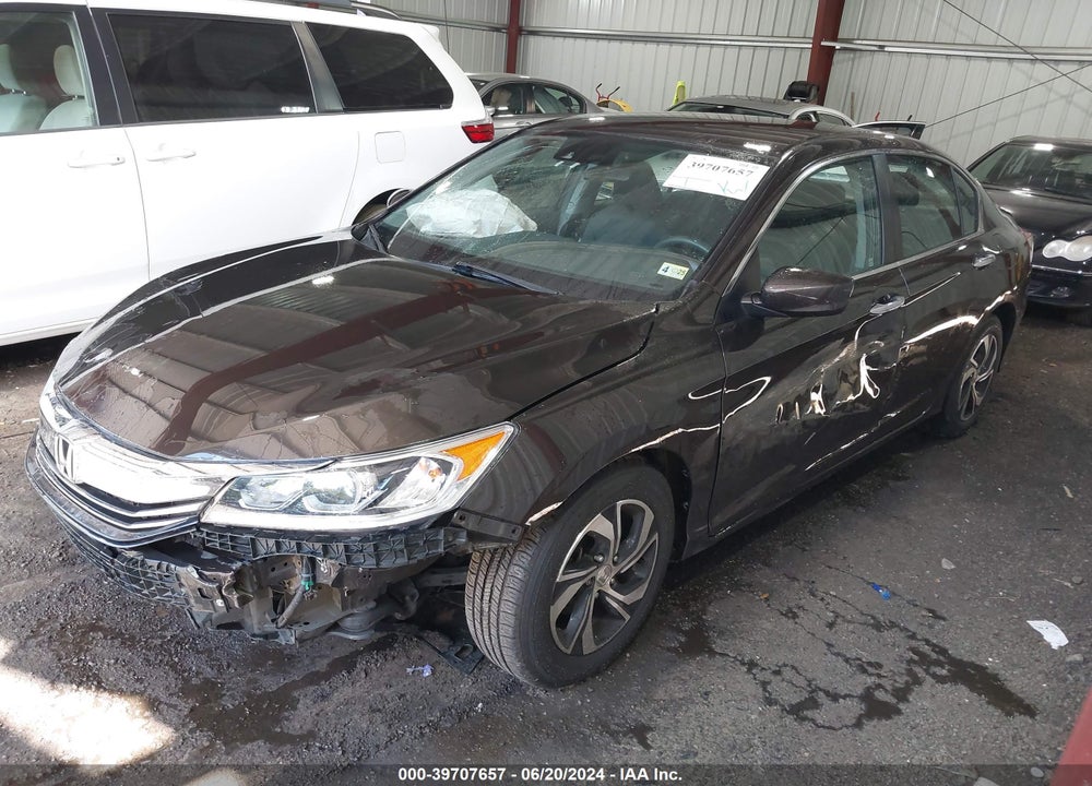 2016 HONDA ACCORD LX VIN: 1HGCR2F40GA011725