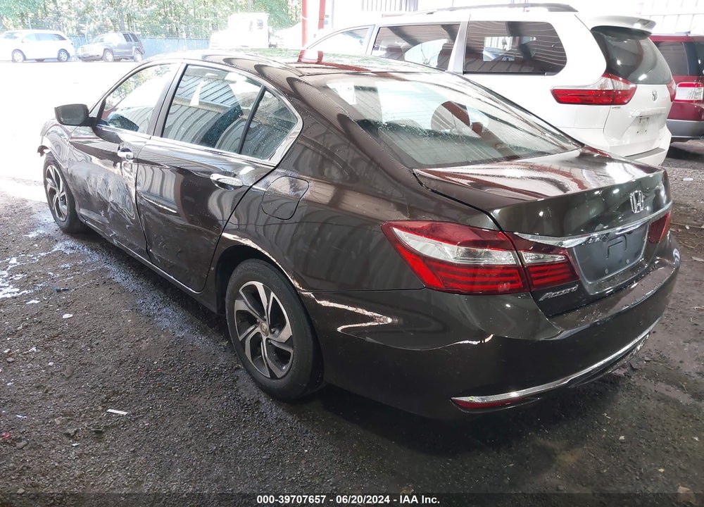 2016 HONDA ACCORD LX VIN: 1HGCR2F40GA011725