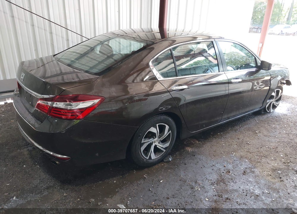 2016 HONDA ACCORD LX VIN: 1HGCR2F40GA011725