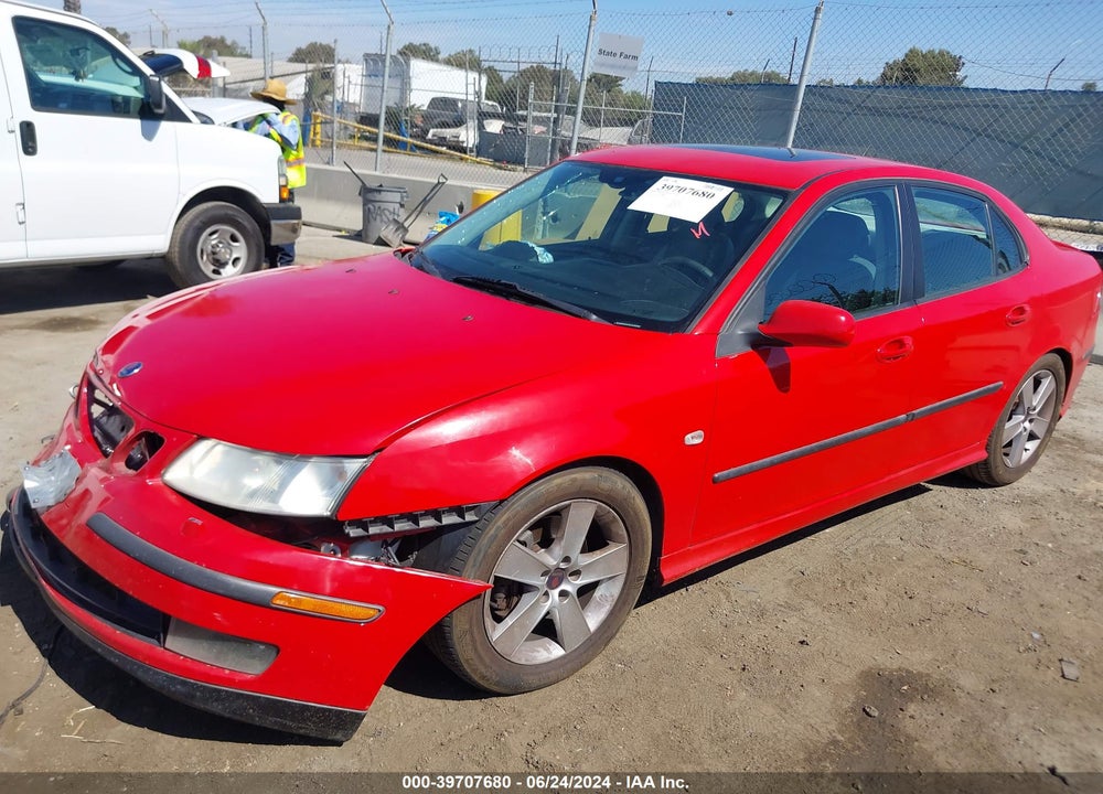2007 SAAB 9-3 AERO VIN: YS3FH41U971135826