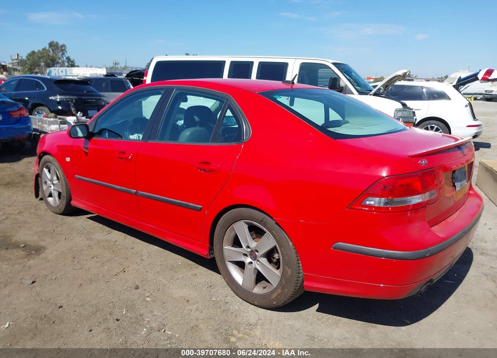 2007 SAAB 9-3 AERO VIN: YS3FH41U971135826