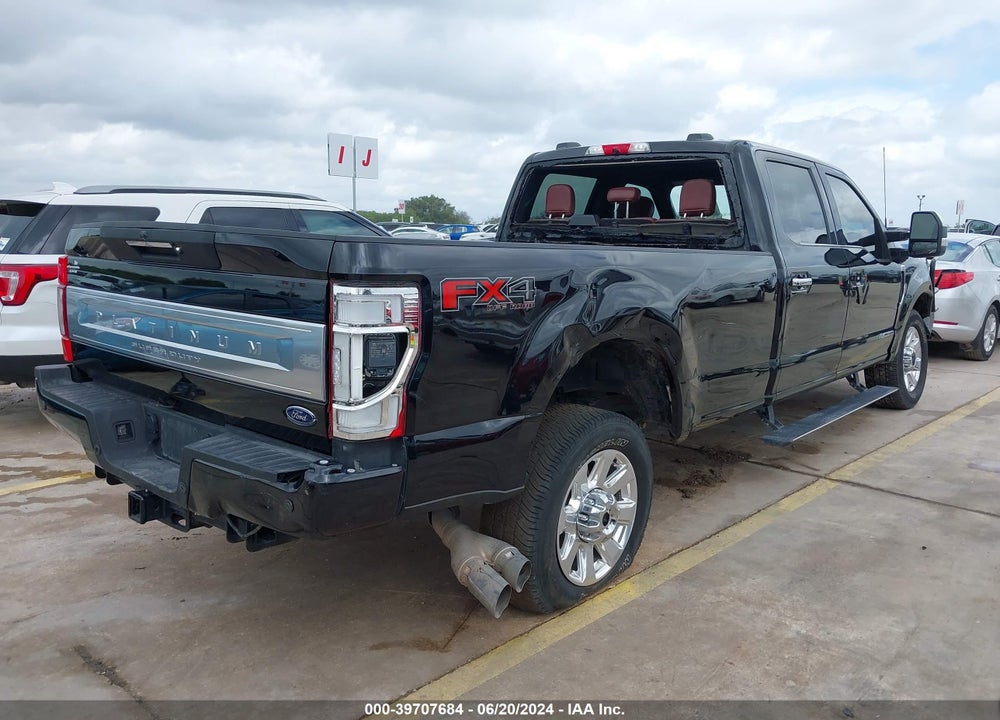 2022 FORD F-350 PLATINUM VIN: 1FT8W3BT5NEC09884
