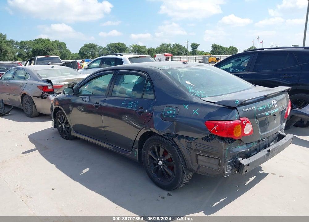 2009 TOYOTA COROLLA S VIN: 1NXBU40E79Z096131