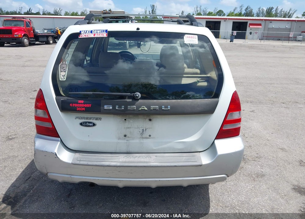 2005 SUBARU FORESTER 2.5XS L.L. BEAN VIN: JF1SG67645H724077