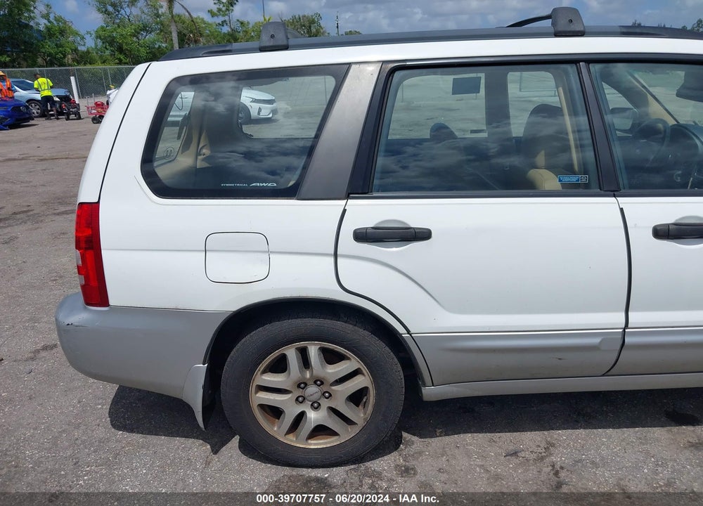 2005 SUBARU FORESTER 2.5XS L.L. BEAN VIN: JF1SG67645H724077