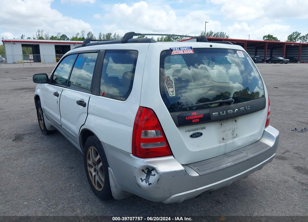 2005 SUBARU FORESTER 2.5XS L.L. BEAN VIN: JF1SG67645H724077