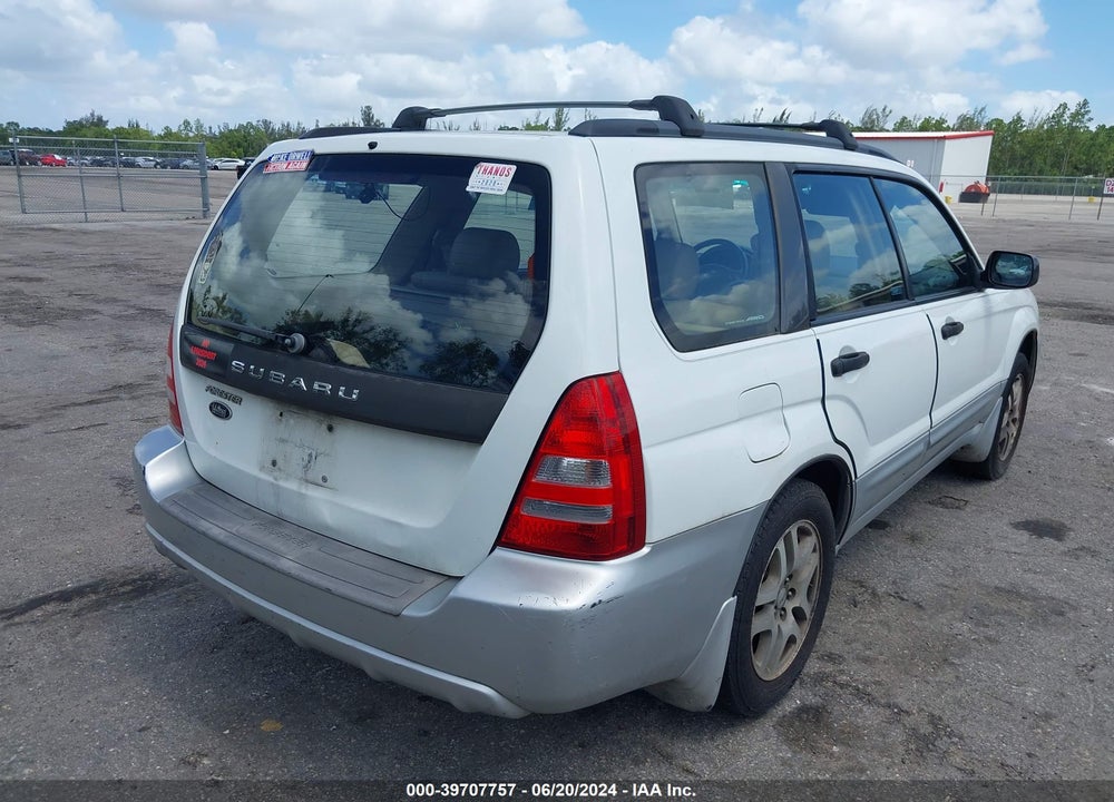 2005 SUBARU FORESTER 2.5XS L.L. BEAN VIN: JF1SG67645H724077
