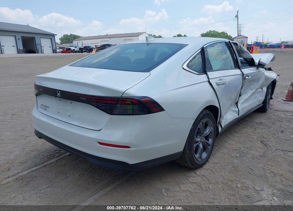 2023 HONDA ACCORD EX VIN: 1HGCY1F37PA060909