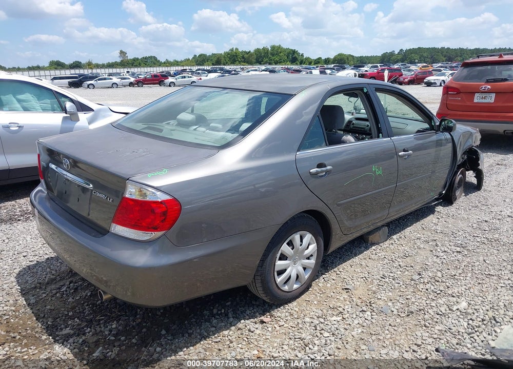 2005 TOYOTA CAMRY LE VIN: 4T1BE32K85U619189