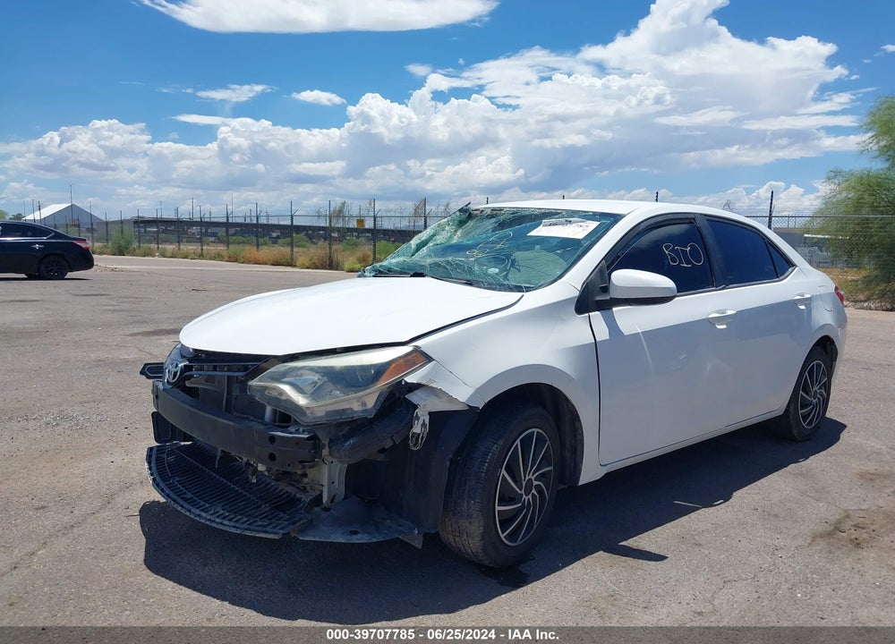 2014 TOYOTA COROLLA LE VIN: 5YFBURHE6EP060122