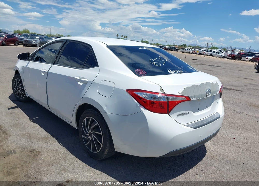 2014 TOYOTA COROLLA LE VIN: 5YFBURHE6EP060122
