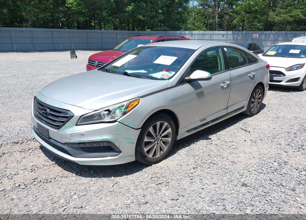 2015 HYUNDAI SONATA SPORT VIN: 5NPE34AFXFH252440