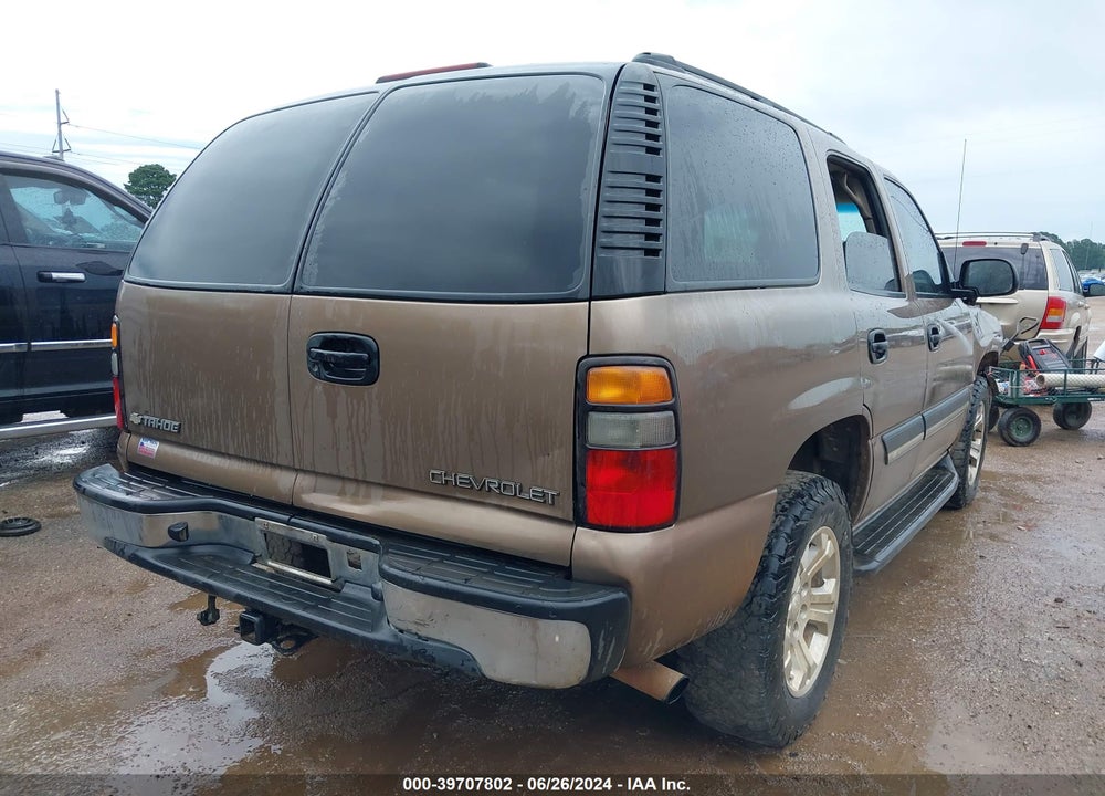 2004 CHEVROLET TAHOE LS VIN: 1GNEC13V84R265056