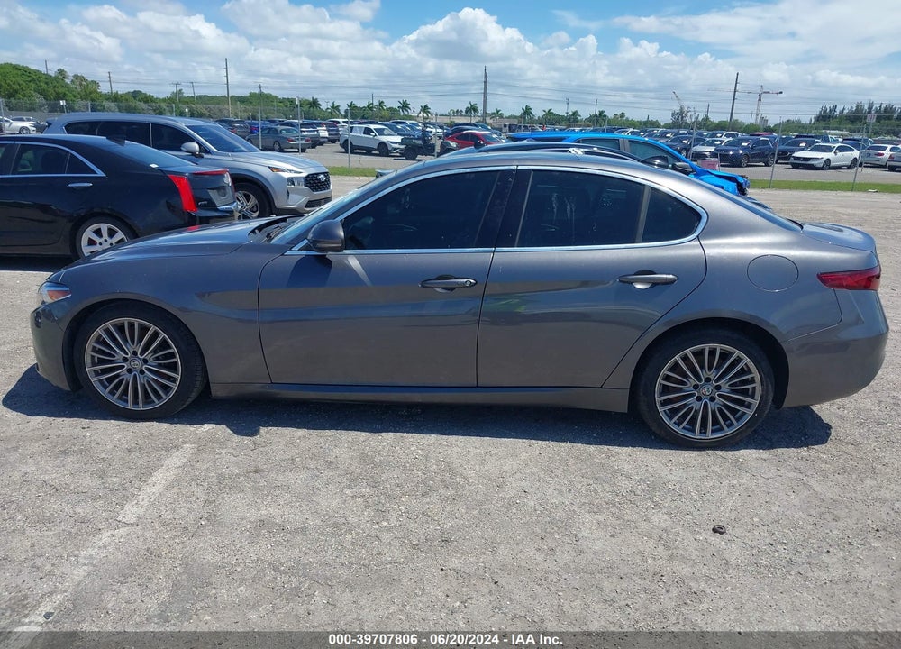 2017 ALFA ROMEO GIULIA TI RWD VIN: ZARFAECN6H7529473