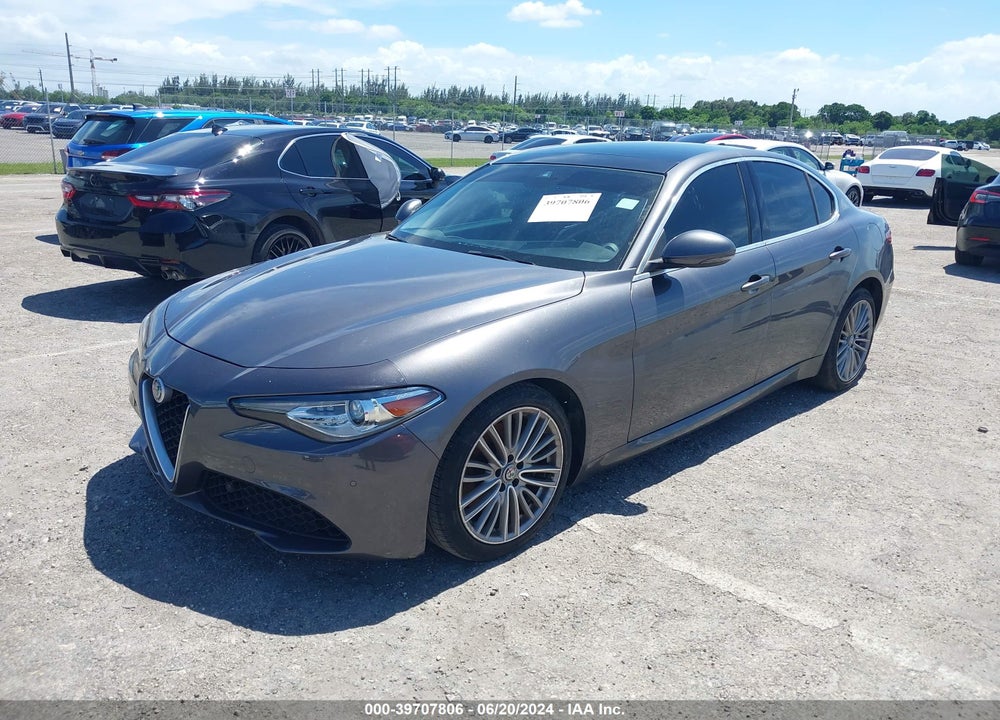 2017 ALFA ROMEO GIULIA TI RWD VIN: ZARFAECN6H7529473