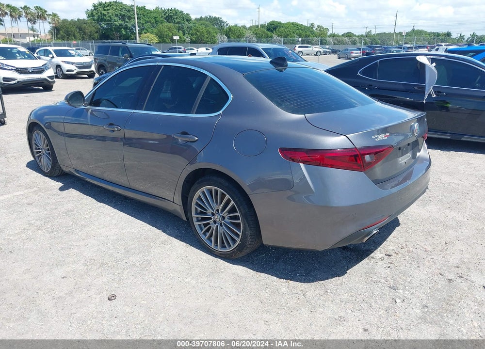 2017 ALFA ROMEO GIULIA TI RWD VIN: ZARFAECN6H7529473