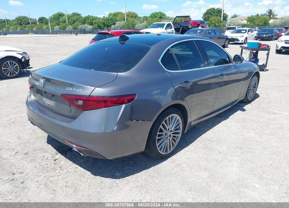 2017 ALFA ROMEO GIULIA TI RWD VIN: ZARFAECN6H7529473