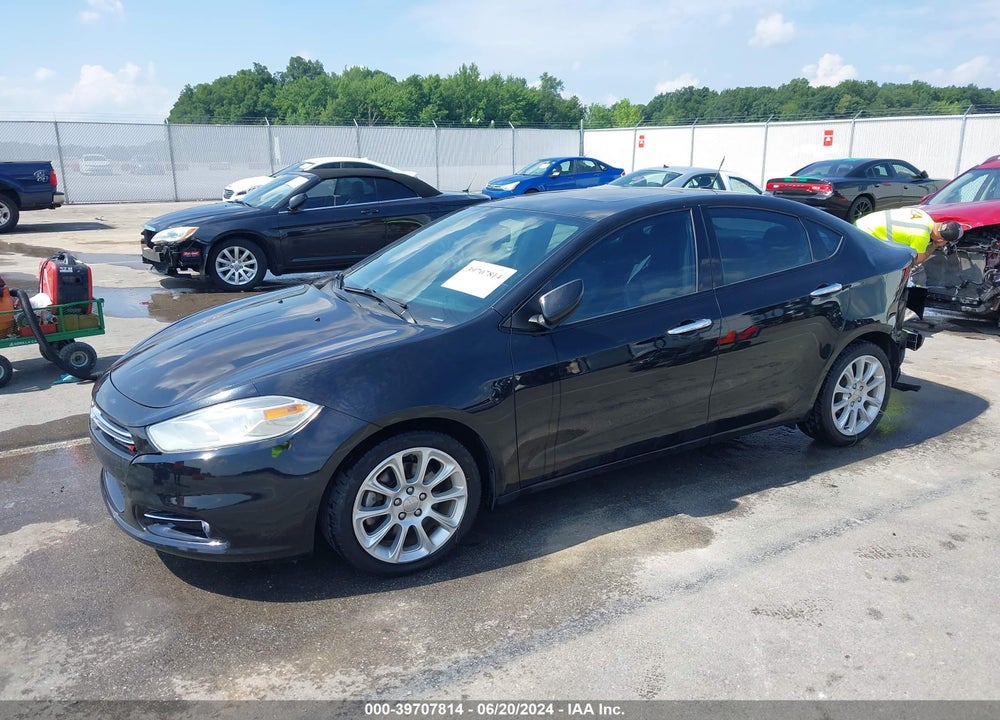 2013 DODGE DART LIMITED VIN: 1C3CDFCA8DD346244