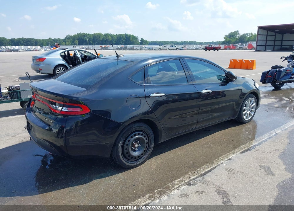 2013 DODGE DART LIMITED VIN: 1C3CDFCA8DD346244