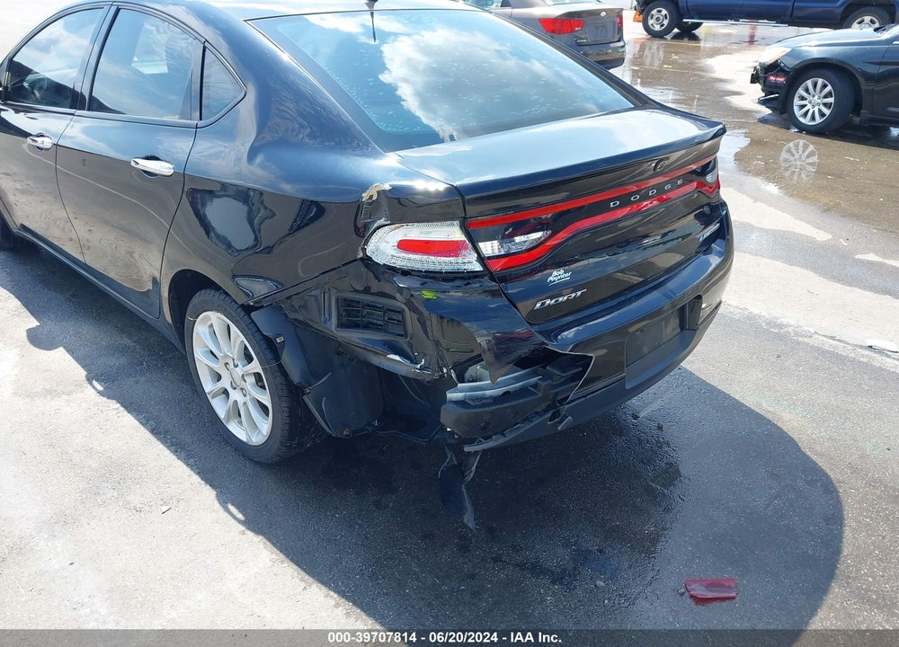 2013 DODGE DART LIMITED VIN: 1C3CDFCA8DD346244